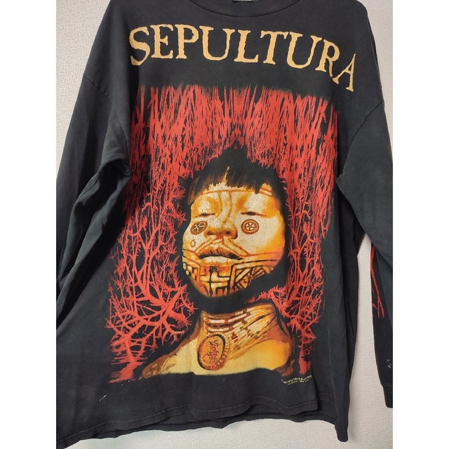 【値下げ不可】 90s SEPULTURA ロンＴ