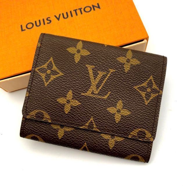 ルイヴィトン　LV LOUIS VUITTON 名刺入れ　定期入れ　モノグラム