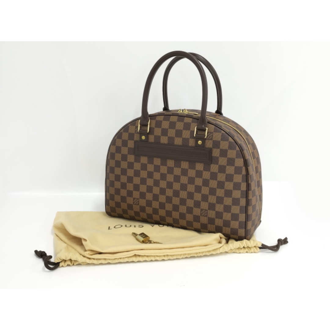 LOUIS VUITTON ハンドバッグ ノリータ ダミエ エベヌ N41455