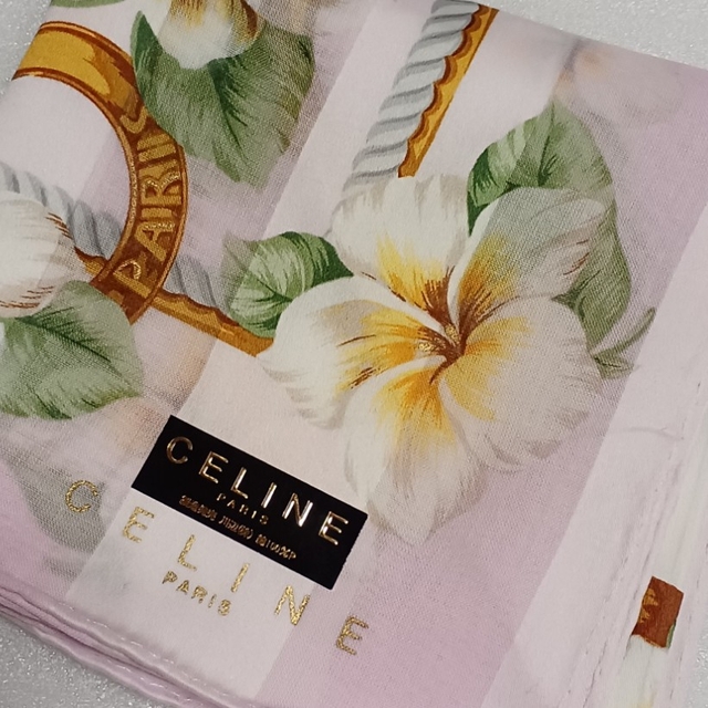 celine(セリーヌ)の値下げ📌セリーヌ☆ハンカチ🌺 レディースのファッション小物(ハンカチ)の商品写真