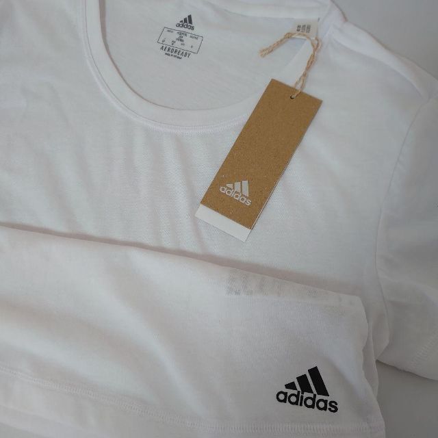 adidas(アディダス)のadidas アディダス エアロレディ 半袖 Tシャツ 定価3289円 レディースのトップス(Tシャツ(半袖/袖なし))の商品写真