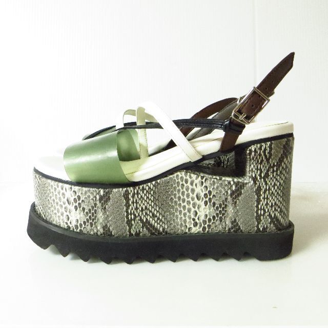 MURUA(ムルーア)の美品 MURUA ムルーア オープンウェッジサンダル 35 約22.5㎝ レディースの靴/シューズ(サンダル)の商品写真