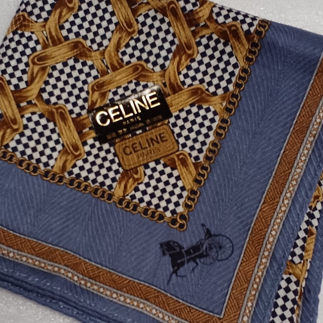 celine(セリーヌ)の値下げ📌セリーヌ☆ハンカチ レディースのファッション小物(ハンカチ)の商品写真