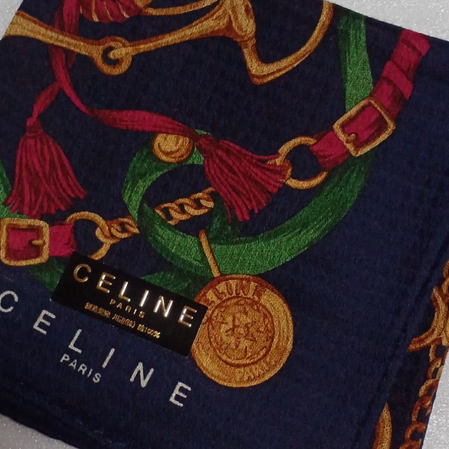 celine(セリーヌ)の値下げ📌セリーヌ☆ハンカチ レディースのファッション小物(ハンカチ)の商品写真