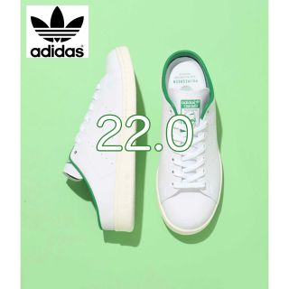 【新品未使用】adidasアディダスSTANSMITHスタンスミスミュール白緑(スニーカー)