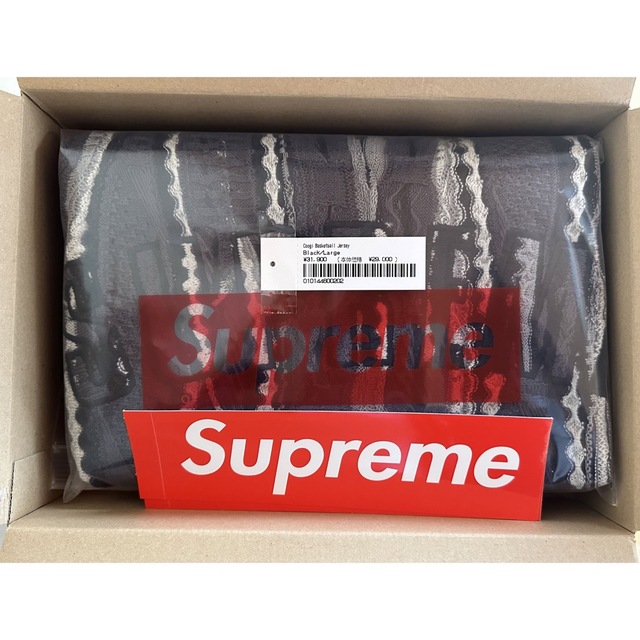 Supreme(シュプリーム)のSupreme Coogi Basketball Jersey  BLACK メンズのトップス(タンクトップ)の商品写真