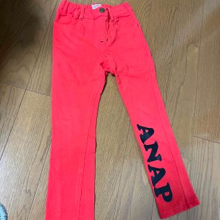 アナップキッズ(ANAP Kids)のANAP  赤　レッド　スエット　ズボン　パンツ　120サイズ(パンツ/スパッツ)