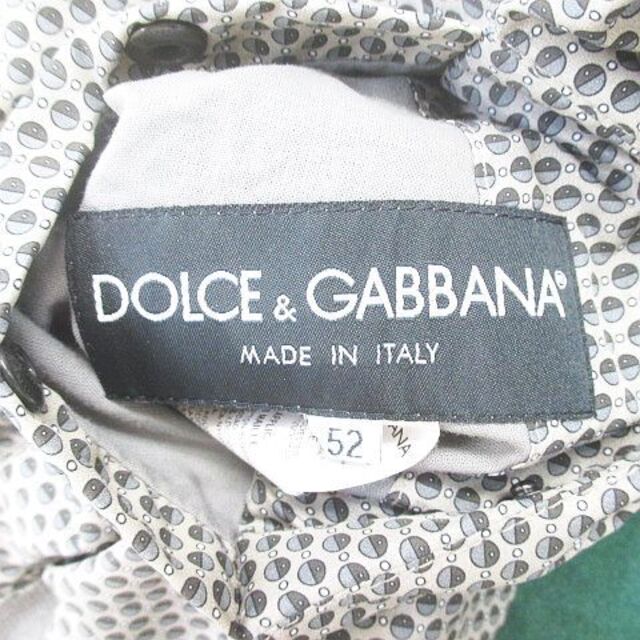 DOLCE&GABBANA リバーシブル ジップアップジャケット 52 灰系 2