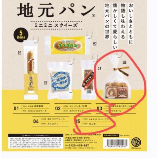 ケンエレファント(Kenelephant)の地元パン　トミーズあん食　ガチャガチャ(その他)