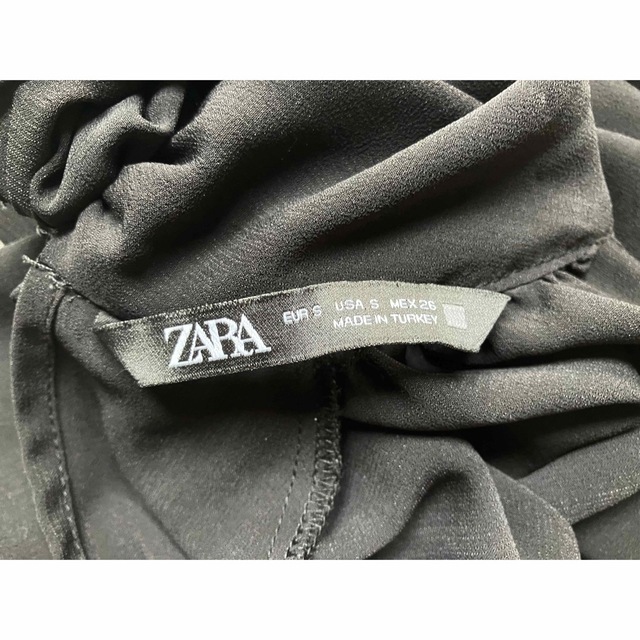 ZARA(ザラ)の【送料込】ZARA シフォンブラウスS レディースのトップス(シャツ/ブラウス(長袖/七分))の商品写真