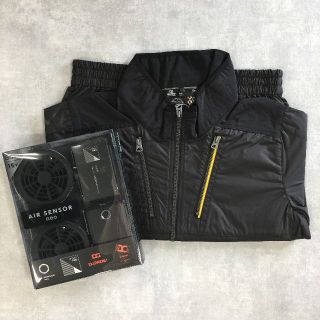 長袖 アルミニスト 色1 限定 空調服 クロダルマ【DR0012+KS100】の通販