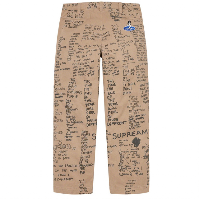 Supreme(シュプリーム)の30 Gonz Poems Chino Pant ゴンズ チノ メンズのパンツ(チノパン)の商品写真