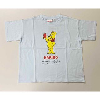 コストコ(コストコ)の新品 130 ★ コストコ HARIBO 半袖 Tシャツ ゴールドベア ブルー(Tシャツ/カットソー)