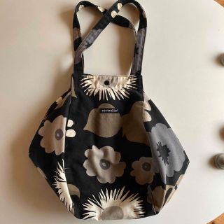 marimekko マリメッコ　ボストンバッグ　バッグ　2way ブラック