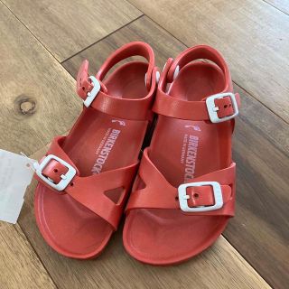 ビルケンシュトック(BIRKENSTOCK)の【新品】ビルケンシュトック  キッズサンダル(サンダル)