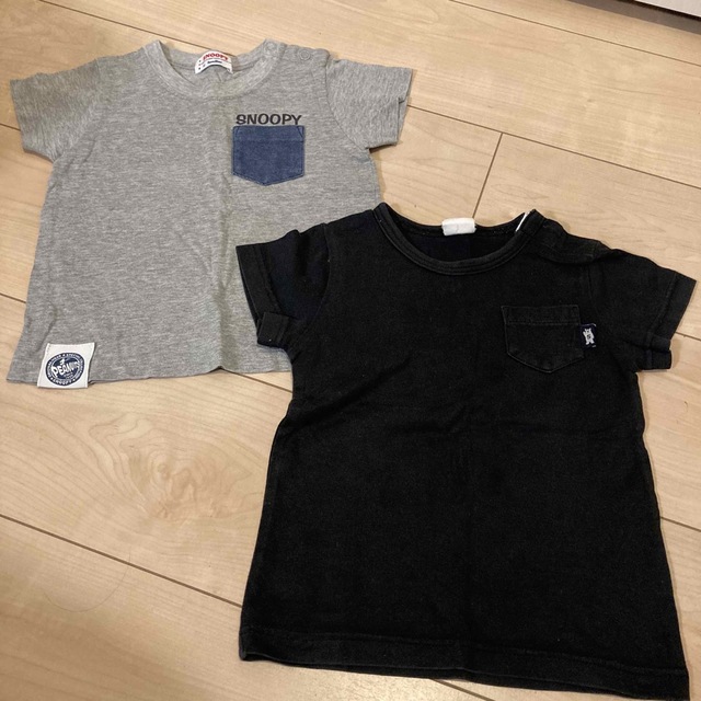 アカチャンホンポ(アカチャンホンポ)の半袖　2枚セット キッズ/ベビー/マタニティのキッズ服男の子用(90cm~)(Tシャツ/カットソー)の商品写真