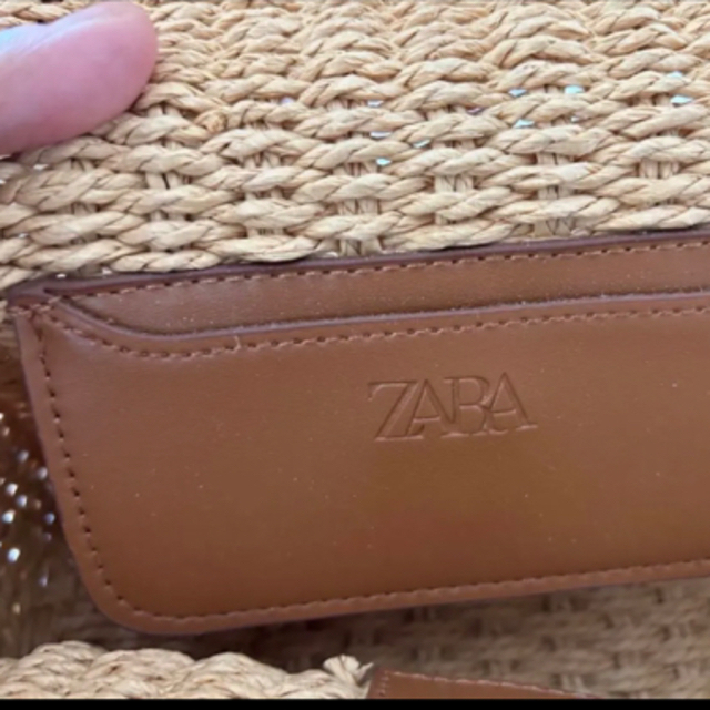 ZARA(ザラ)のZARA  ザラミニカゴバック♪新品未使用　タグ付き レディースのバッグ(かごバッグ/ストローバッグ)の商品写真