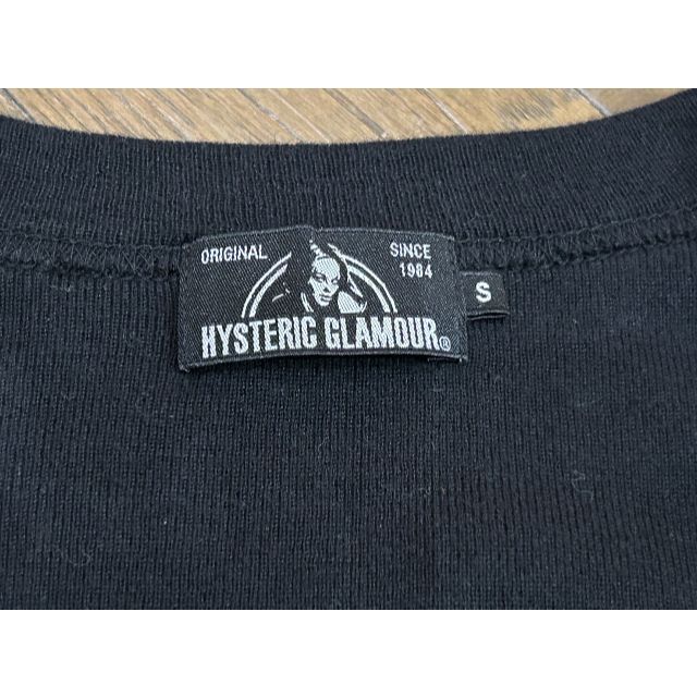 HYSTERIC GLAMOUR(ヒステリックグラマー)の＊HYSTERIC GLAMOUR ガール入 ニットカーディガン S  メンズのトップス(カーディガン)の商品写真