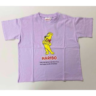 コストコ(コストコ)の新品 150 ★ コストコ HARIBO 半袖 Tシャツ ゴールドベア パープル(Tシャツ/カットソー)