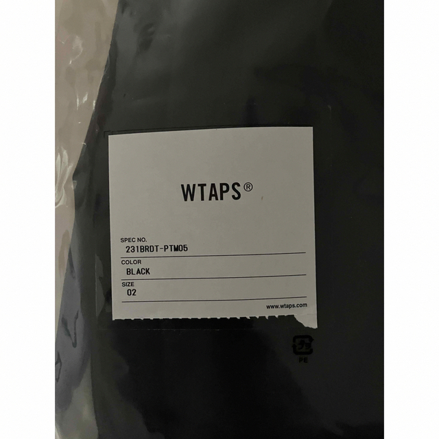 W)taps(ダブルタップス)のWtaps SPST2001 TROUSERS パンツ　Black M size メンズのパンツ(その他)の商品写真