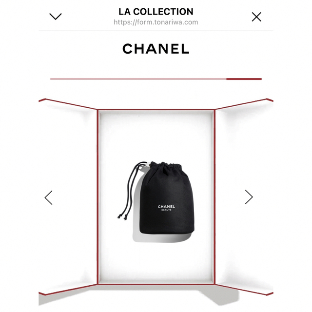 CHANEL(シャネル)のCHANEL コスメ ノベルティ 巾着 ノマドポーチ ブラック　ギフト レディースのファッション小物(ポーチ)の商品写真