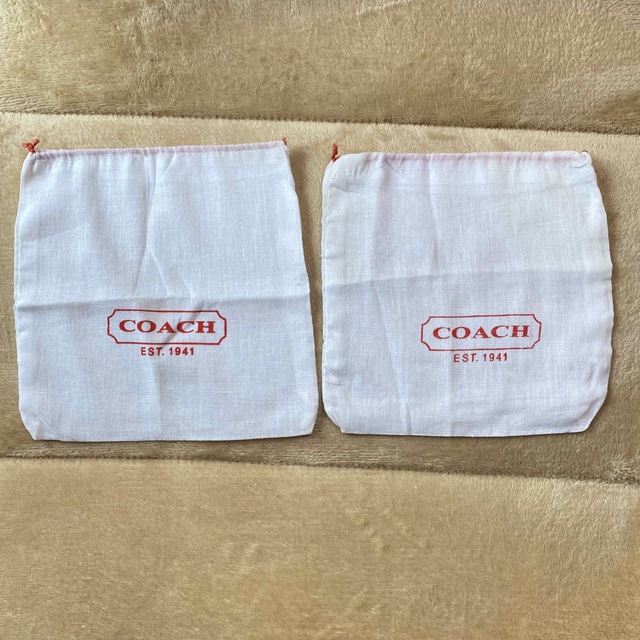 COACH(コーチ)のコーチ　保存袋2枚セット レディースのバッグ(ショップ袋)の商品写真