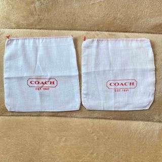 コーチ(COACH)のコーチ　保存袋2枚セット(ショップ袋)