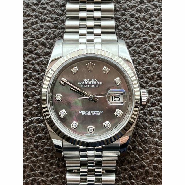 【極美品】ROLEX（ロレックス）ブラックシェル Ref.116234NG