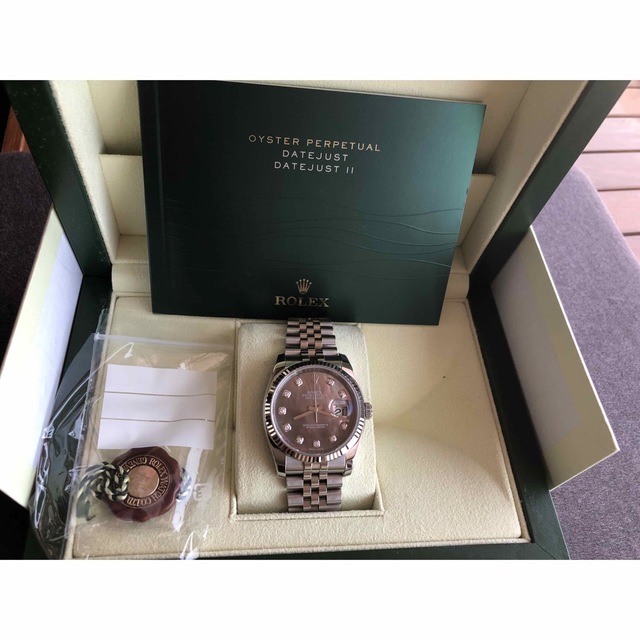 【極美品】ROLEX（ロレックス）ブラックシェル Ref.116234NG