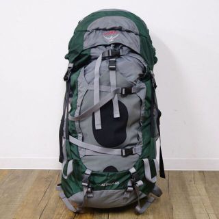 オスプレイ(Osprey)のオスプレー OSPREY aether 60 イーサー M モンベル レインカバー 付き バックパック ザック リュック 登山 アウトドア(バッグパック/リュック)