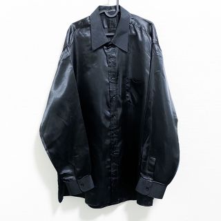 ジョンローレンスサリバン(JOHN LAWRENCE SULLIVAN)のvintage over size polyester dress shirt (シャツ)