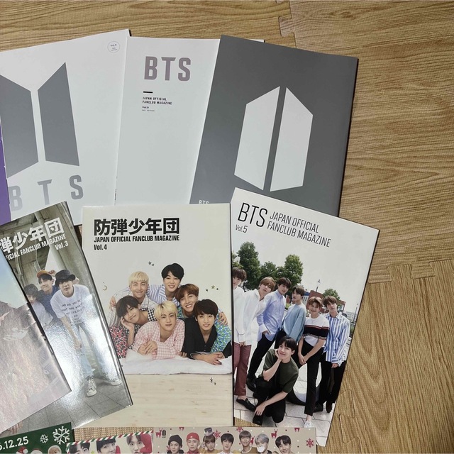 BTS FC 会報誌vol.2~10 会報