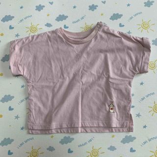 ユニクロ(UNIQLO)のユニクロ　エアリズムTシャツ 80 美品(Ｔシャツ)