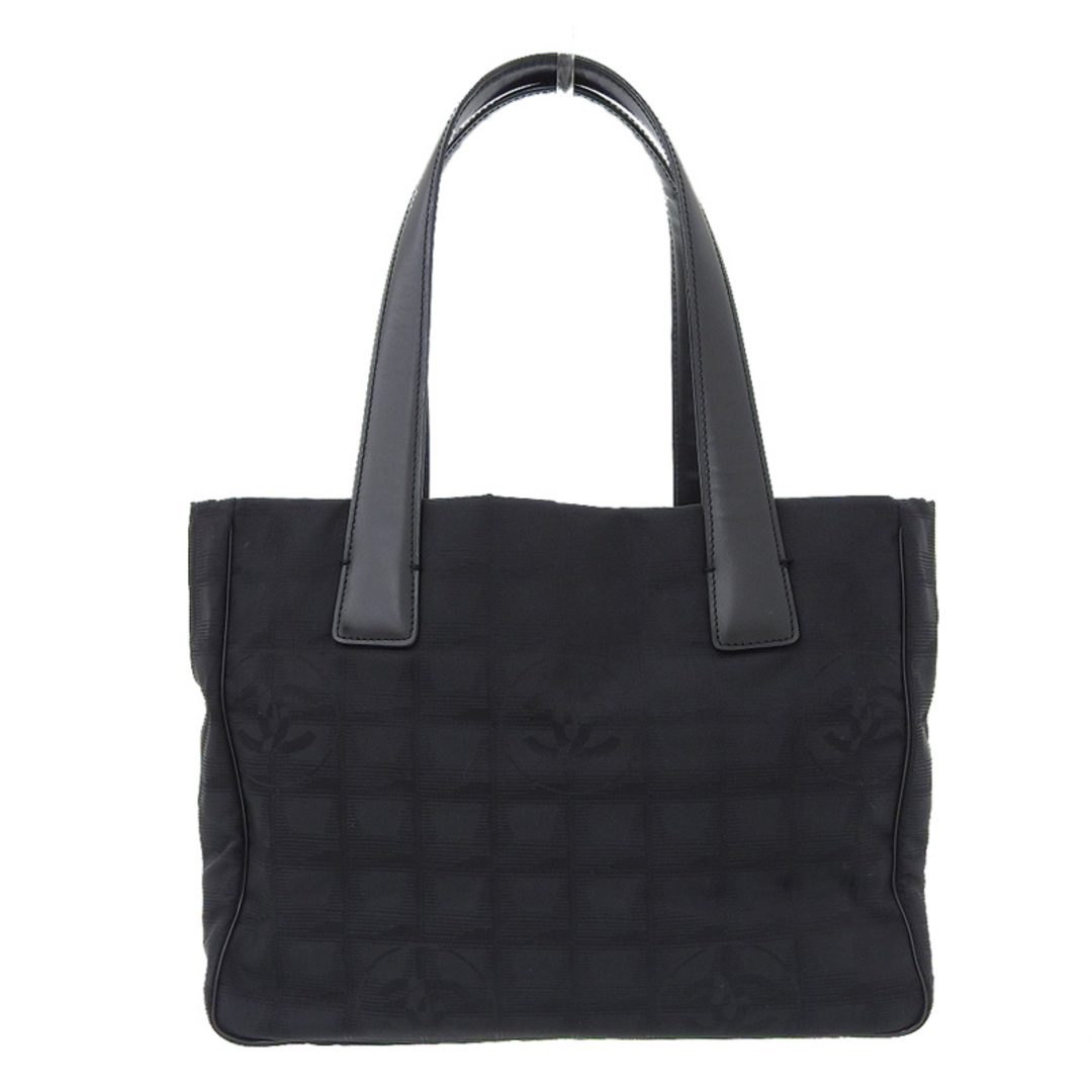 シャネル CHANEL ニュートラベルラインPM トートバッグ ナイロン レザー ブラック A50457 8番台  新入荷 CH0643