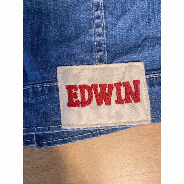 EDWIN(エドウィン)のEDWIN👖デニムジャケット🩶 キッズ/ベビー/マタニティのキッズ服男の子用(90cm~)(ジャケット/上着)の商品写真