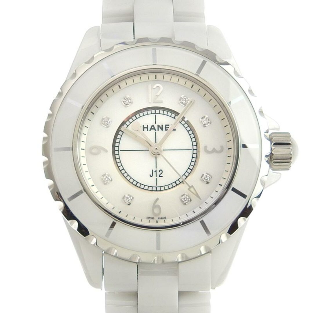 シャネル CHANEL J12 レディース クォーツ 腕時計 セラミック 8Pダイヤモンド ホワイトシェル文字盤 H2422 中古 新入荷 CH0790 | フリマアプリ ラクマ シャネル CHANEL J12 レディース クォーツ 腕時計 セラミック 8Pダイヤモンド ホワイトシェル文字盤 H2422 中古 新入荷 CH0790 | フリマアプリ ラクマ