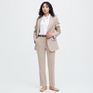 ユニクロ(UNIQLO)のユニクロ Uniqlo 感動パンツ（スリムストレート・丈標準70～72cm)(ワークパンツ/カーゴパンツ)