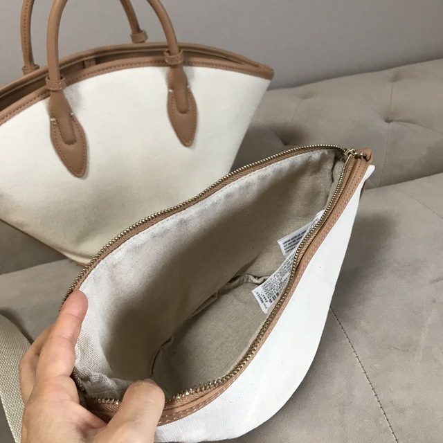 ZARA(ザラ)のZARA ザラ　ハンドバック　バッグ　bag 夏用　春用 レディースのバッグ(ハンドバッグ)の商品写真