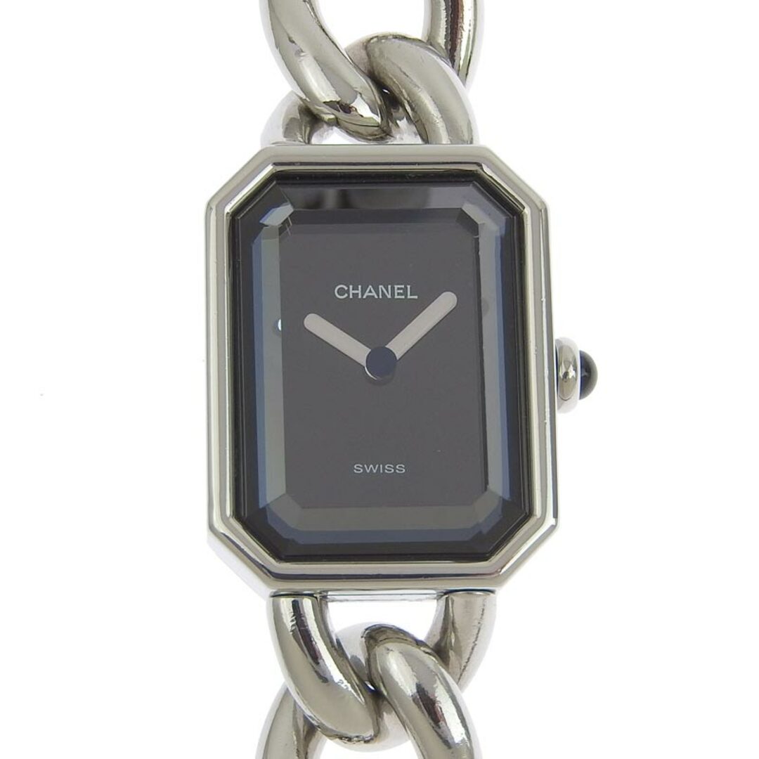 シャネル CHANEL 時計 プルミエール #L SS レディース クォーツ 腕時計 ブラック文字盤 H0452  新入荷 CH0802