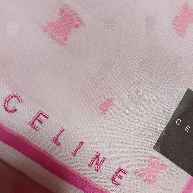 celine(セリーヌ)の値下げ📌セリーヌ☆ハンカチ レディースのファッション小物(ハンカチ)の商品写真