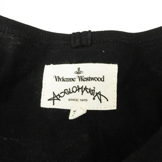 Vivienne Westwood(ヴィヴィアンウエストウッド)のヴィヴィアンウエストウッド アングロマニア ワンピース 変形 黒 38 ■SM レディースのワンピース(ひざ丈ワンピース)の商品写真