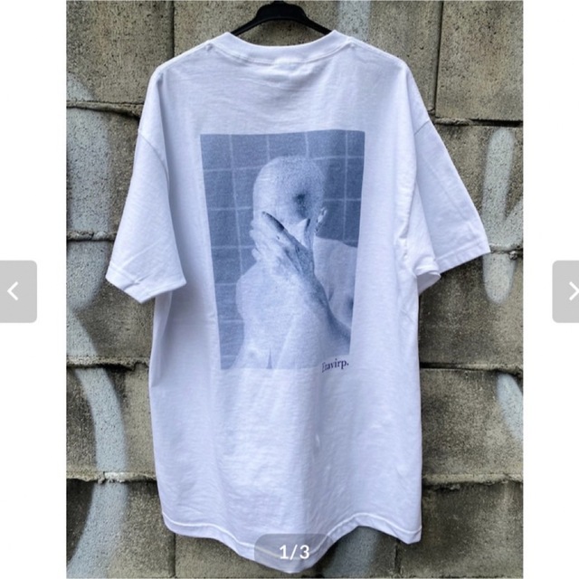 1LDK SELECT(ワンエルディーケーセレクト)の【Lサイズ】 Etavirp Blond Tee White メンズのトップス(Tシャツ/カットソー(半袖/袖なし))の商品写真