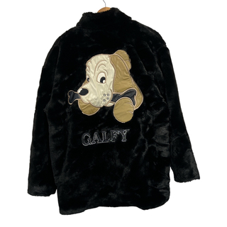 GALFY - GALFY ガルフィー ビッグ 犬ワッペン ボア ジャケット の通販