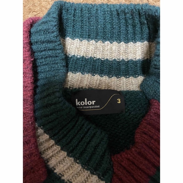 kolor 19aw クレイジーパターンニット
