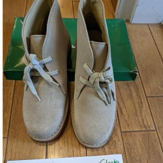 クラークス(Clarks)のClarks　デザートブーツ　サンドベージュ UK4.0size(ブーツ)