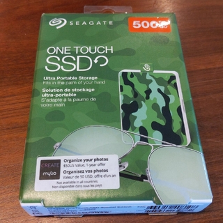 外付けSSD　500GB(PC周辺機器)