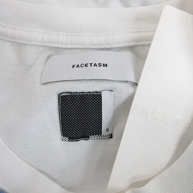 FACETASM(ファセッタズム)のファセッタズム FACETASM Tシャツ オーバーサイズ ホワイト 白 5  メンズのトップス(Tシャツ/カットソー(半袖/袖なし))の商品写真