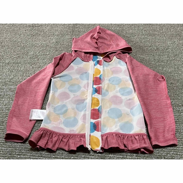 【やまのこう様専用】ガールズ ラッシュガード 110cm キッズ/ベビー/マタニティのキッズ服女の子用(90cm~)(水着)の商品写真