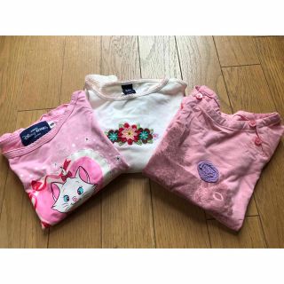 ベビーギャップ(babyGAP)の☆メープルさん専用☆女の子長袖シャツ 100cm 3枚セット (Tシャツ/カットソー)