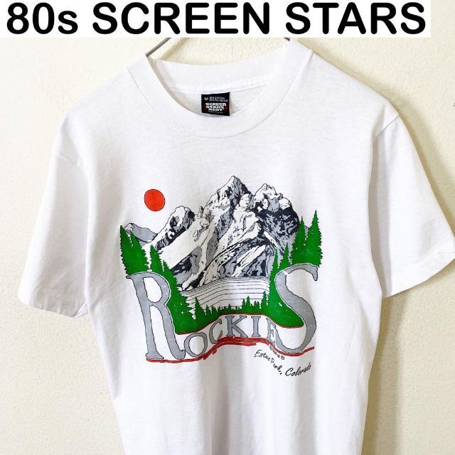 USA製　80s SCREEN STARS 半袖　Tシャツ　　ヴィンテージ